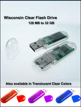 Naples Translucent Flash Drive